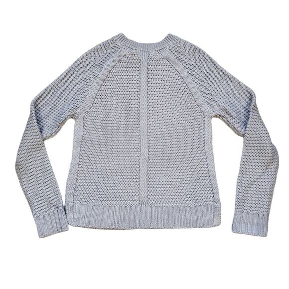 Banana Republic Wool Blend Knit Pullover Sweater Size M Womens Rib Stitch - Picture 2 of 7